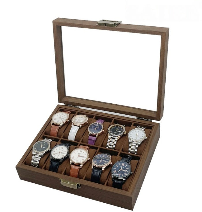 10 slots wood watch organizer singapore