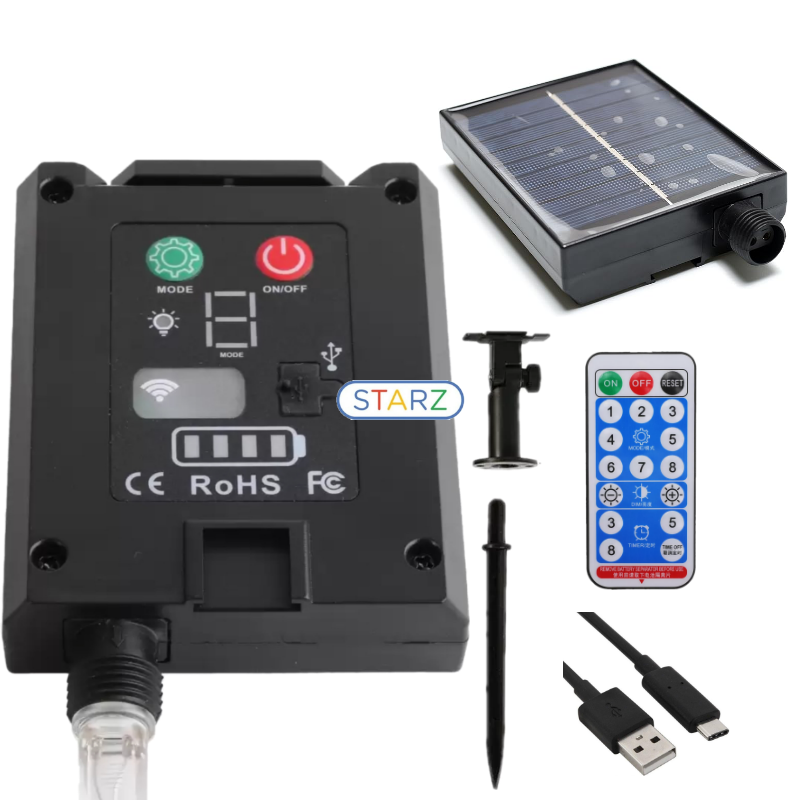 Outdoor Solar Panel for 31V Safety Mark LED Fairy Lights