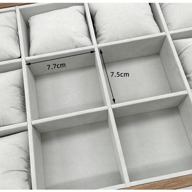 [ STARZ ] 12 Slots Soft Cushions Wooden Watch Jewelry Storage Box