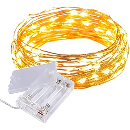 copper wire fairy light battery warm white singapore