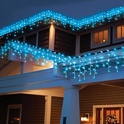 cyan led fairy curtain lights starzdeals