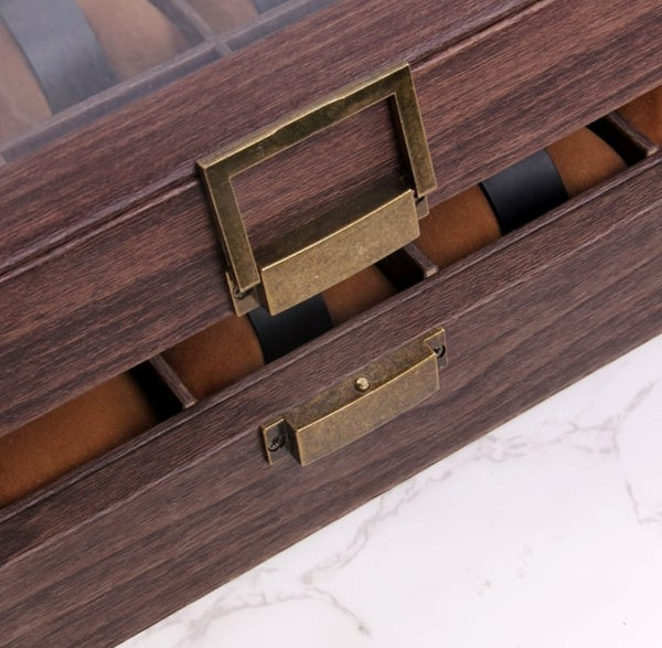 brown watch box