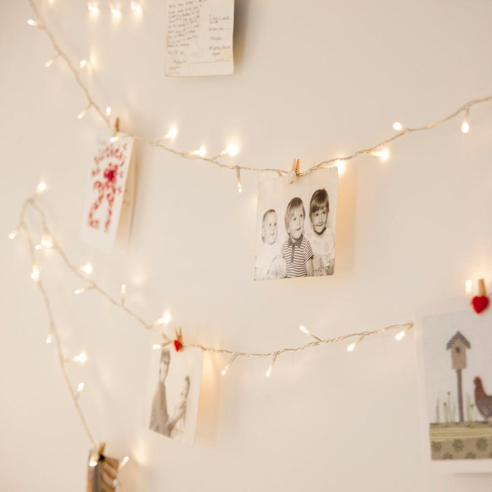 warm white fairy lights