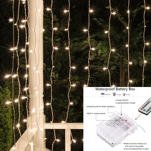 battery usb curtain lights warm singapore