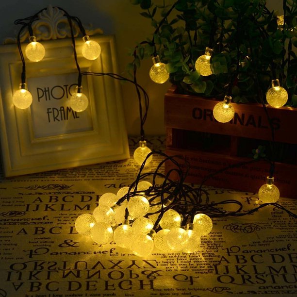 garden trees led fairy solar decoration lights